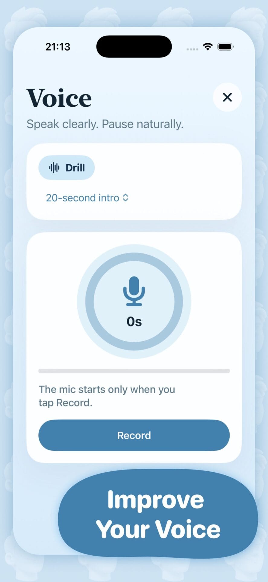 SocialGym AI roleplay screen